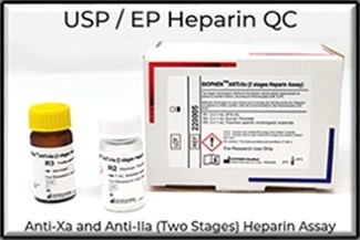 USP/EP Heparin QC - Anti-Xa and Anti-IIa (2 Stages) Heparin Assay